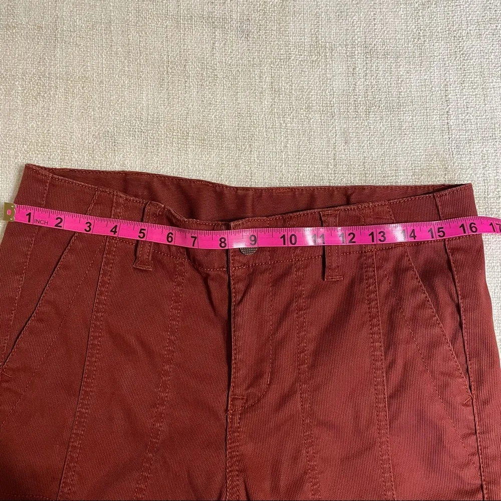 Cabi The Drifter Bloom Rust Colored Cargo Pants - Image 12