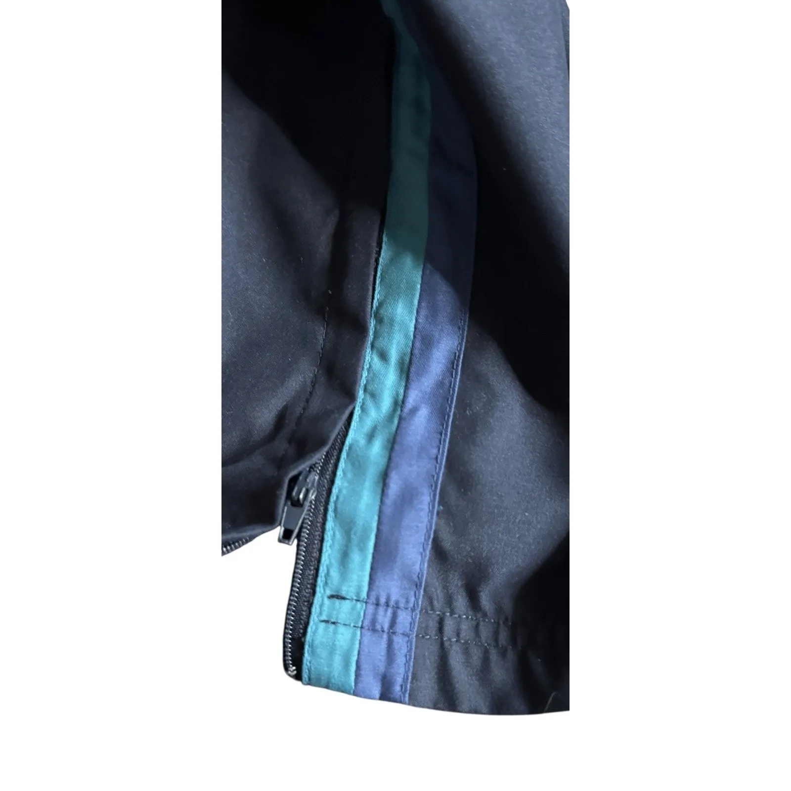 Women's Catalina Size Large Workout Pants 100% Polyester Dark Blue Lightweight - Image 5