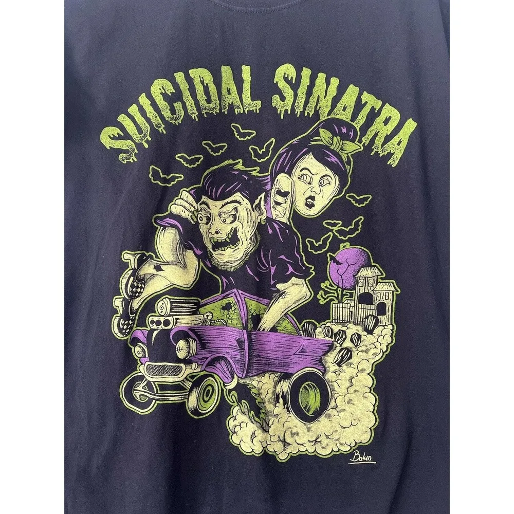 Suicidal Sinatra’s Short Sleeve Graphic Band T - Image 3