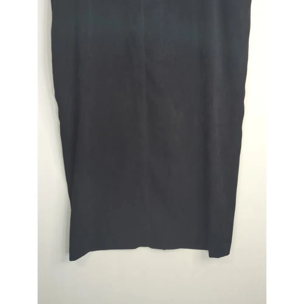 Larry Levine Black Sports Stretch Straight Pencil‎ Skirt Women's Sz 10 - Image 3