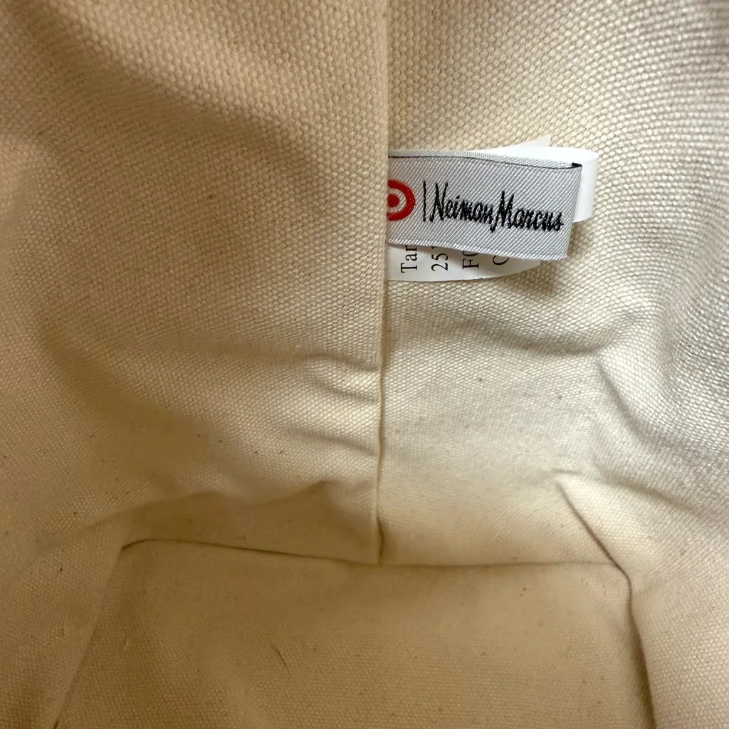 Oscar de la Renta Neiman Marcus x Target Floral Canvas Tote Bag NWT - Image 7