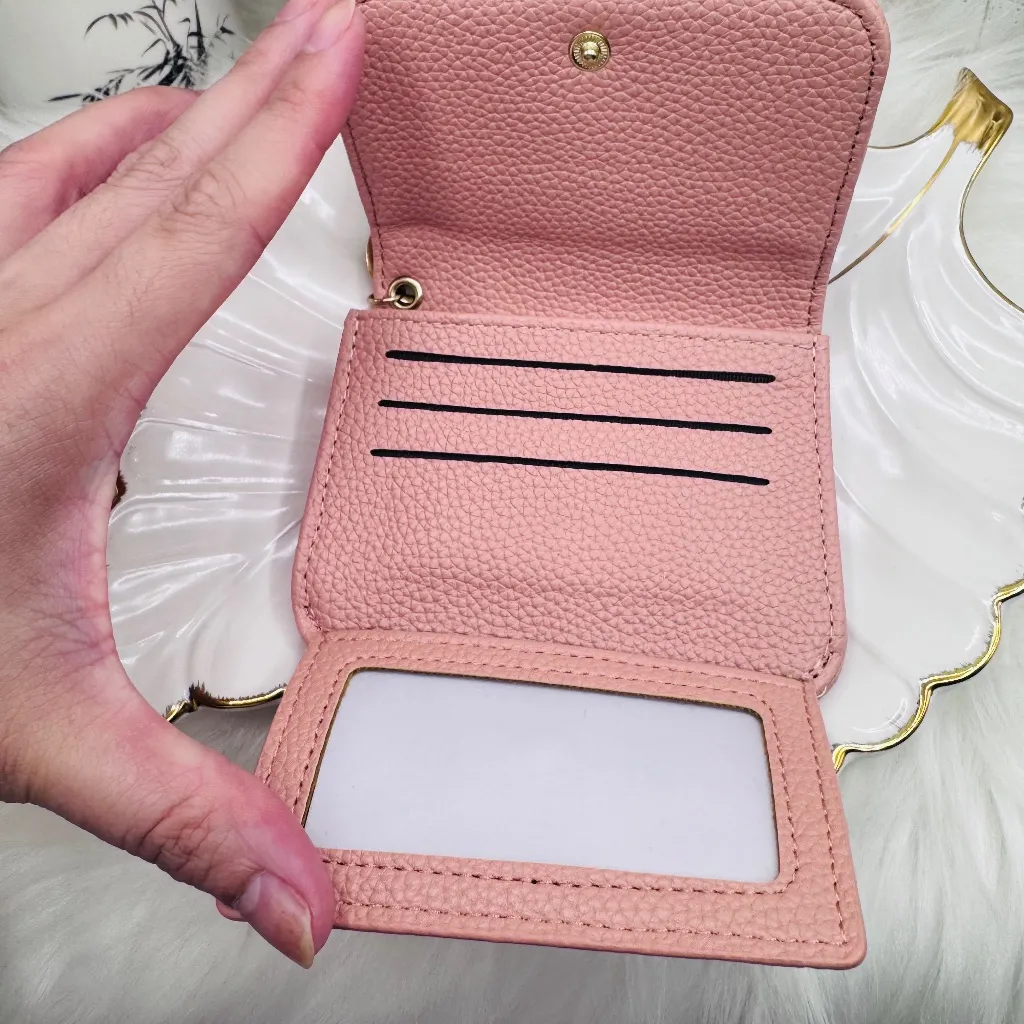 Pink Wallet and a Silicone Cat coin purse - Image 3