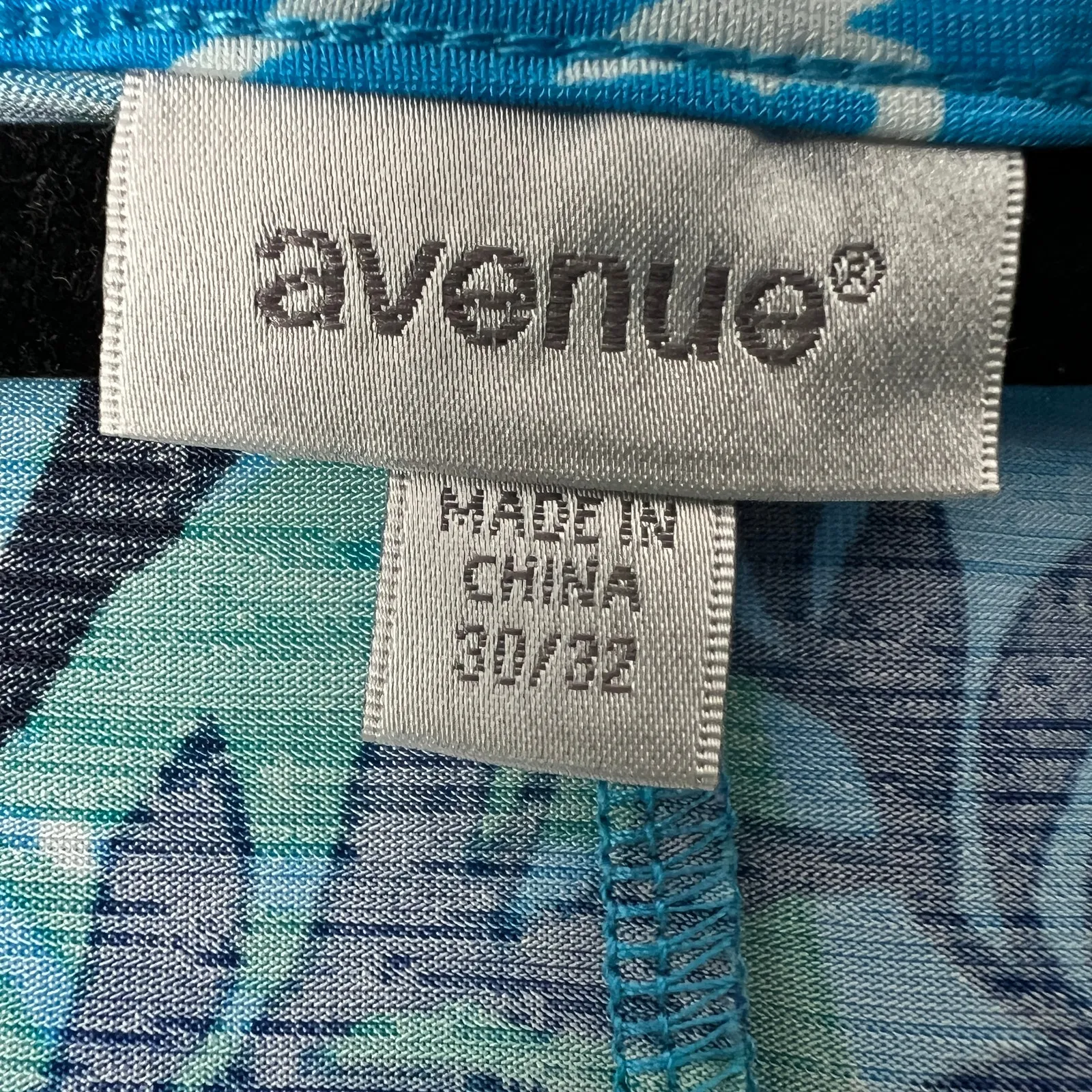 Avenue Womens Top 30/32 Floral Stretch Chic Summer Beachy Coastal Tropical Party - Image 2