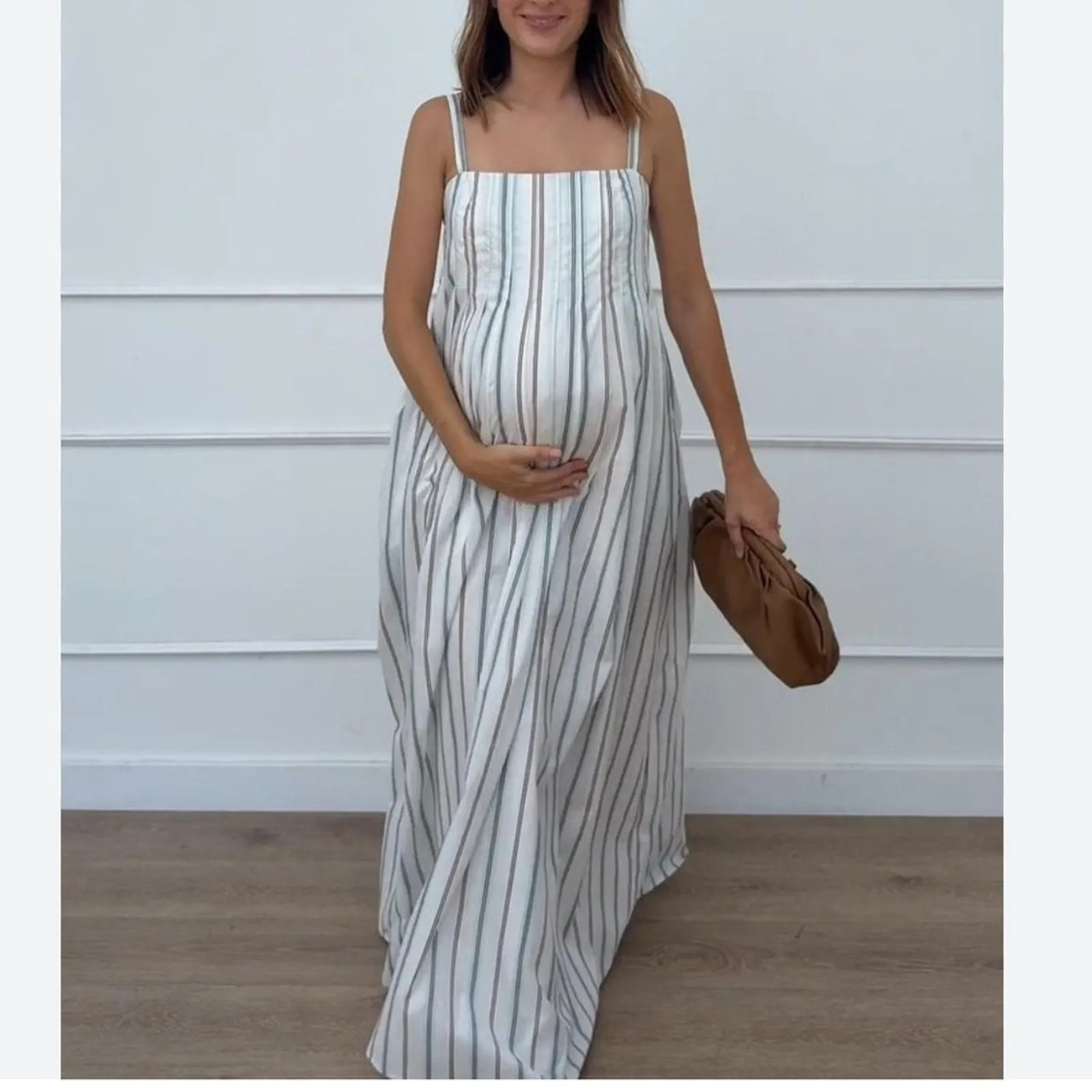 Petal & Pup Corfu Midi Dress Sz M - Image 10