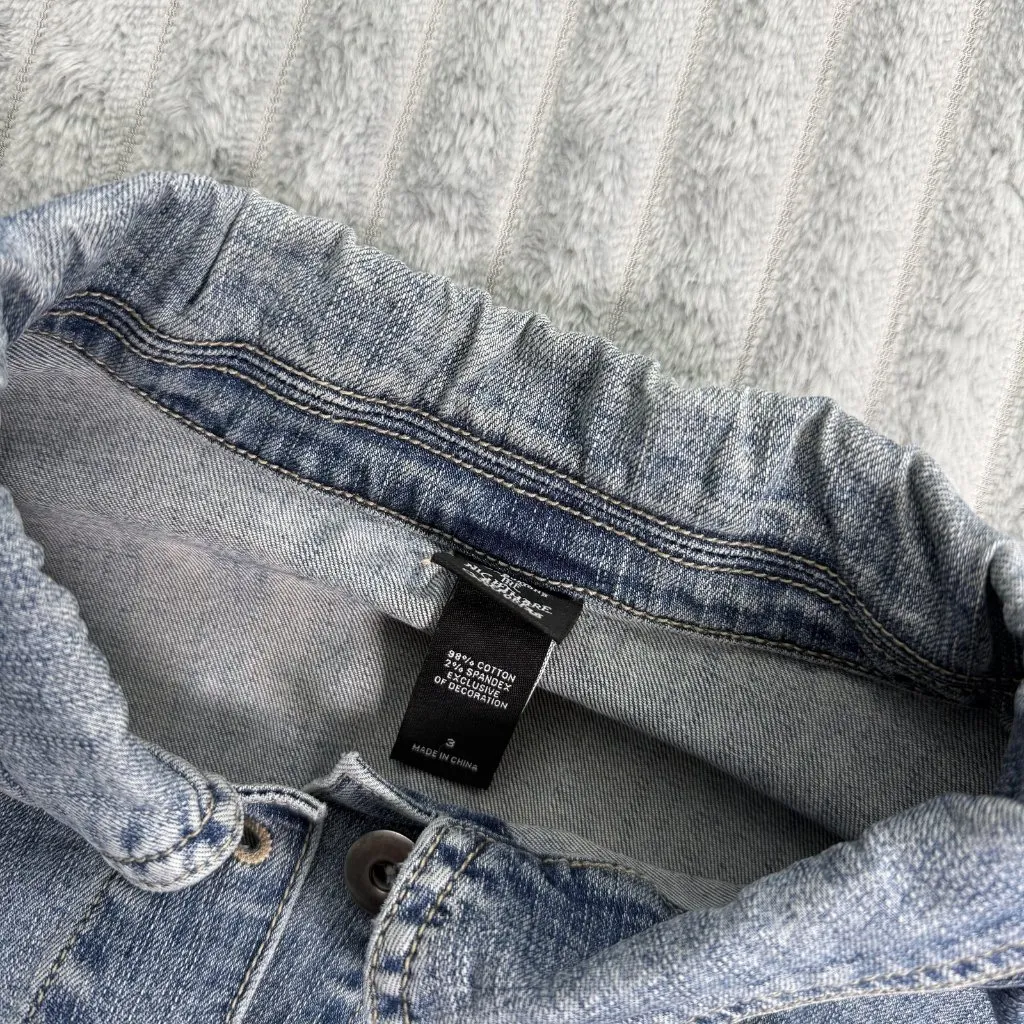 Disney Nightmare Before Christmas Jacket Womens‎ 3 Blue Denim Simply Meant To Be - Image 10