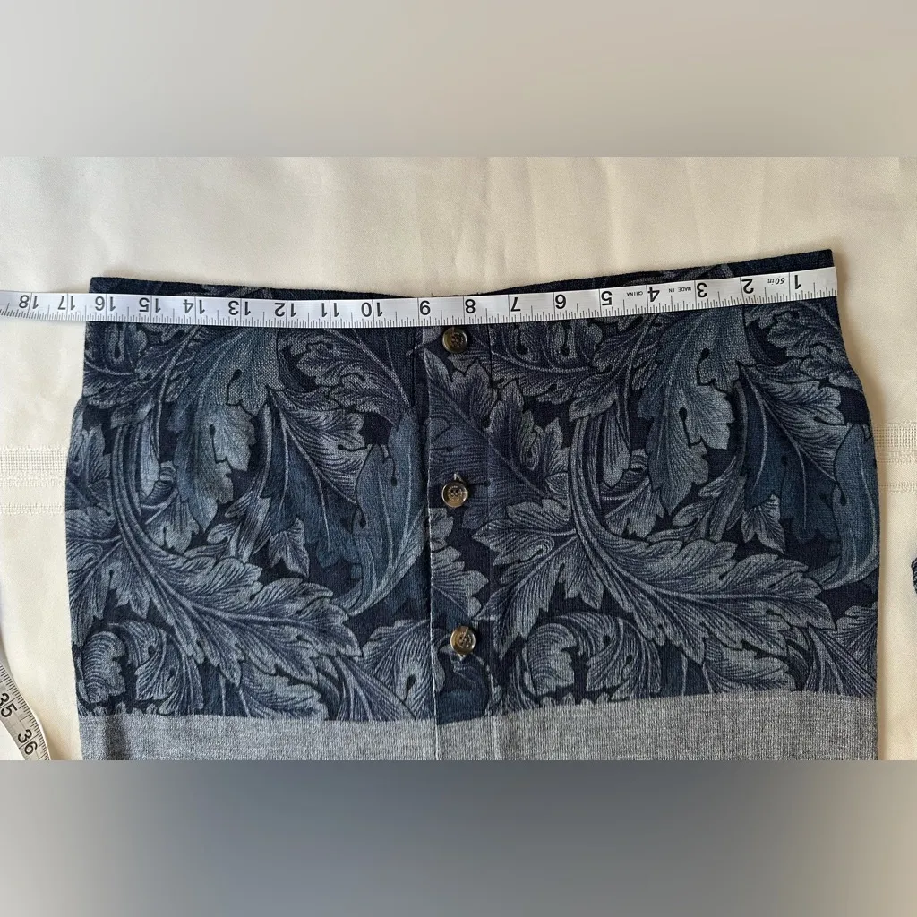 Marc By Marc Jacobs Heather Gray and Deep Blue Cardigan - Image 10