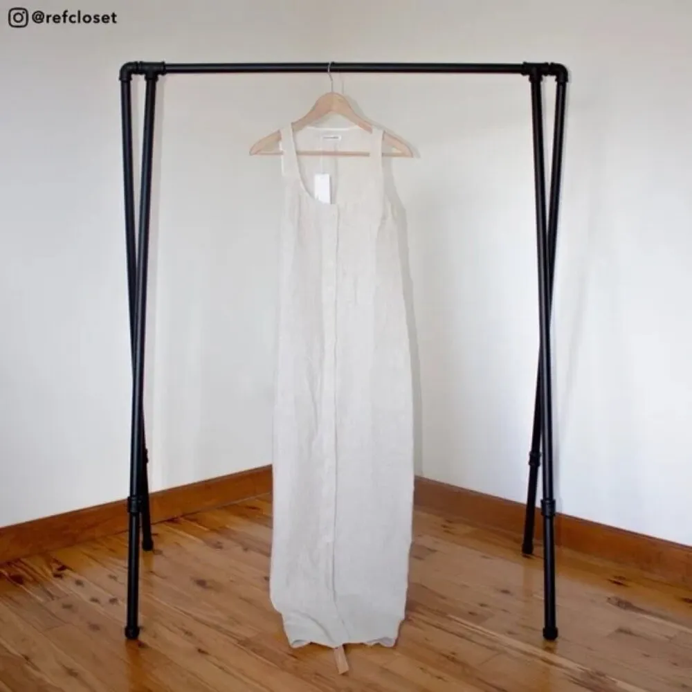 1HR SALE ⚡Reformation Grover Linen Dress (Oatmeal) - Image 3