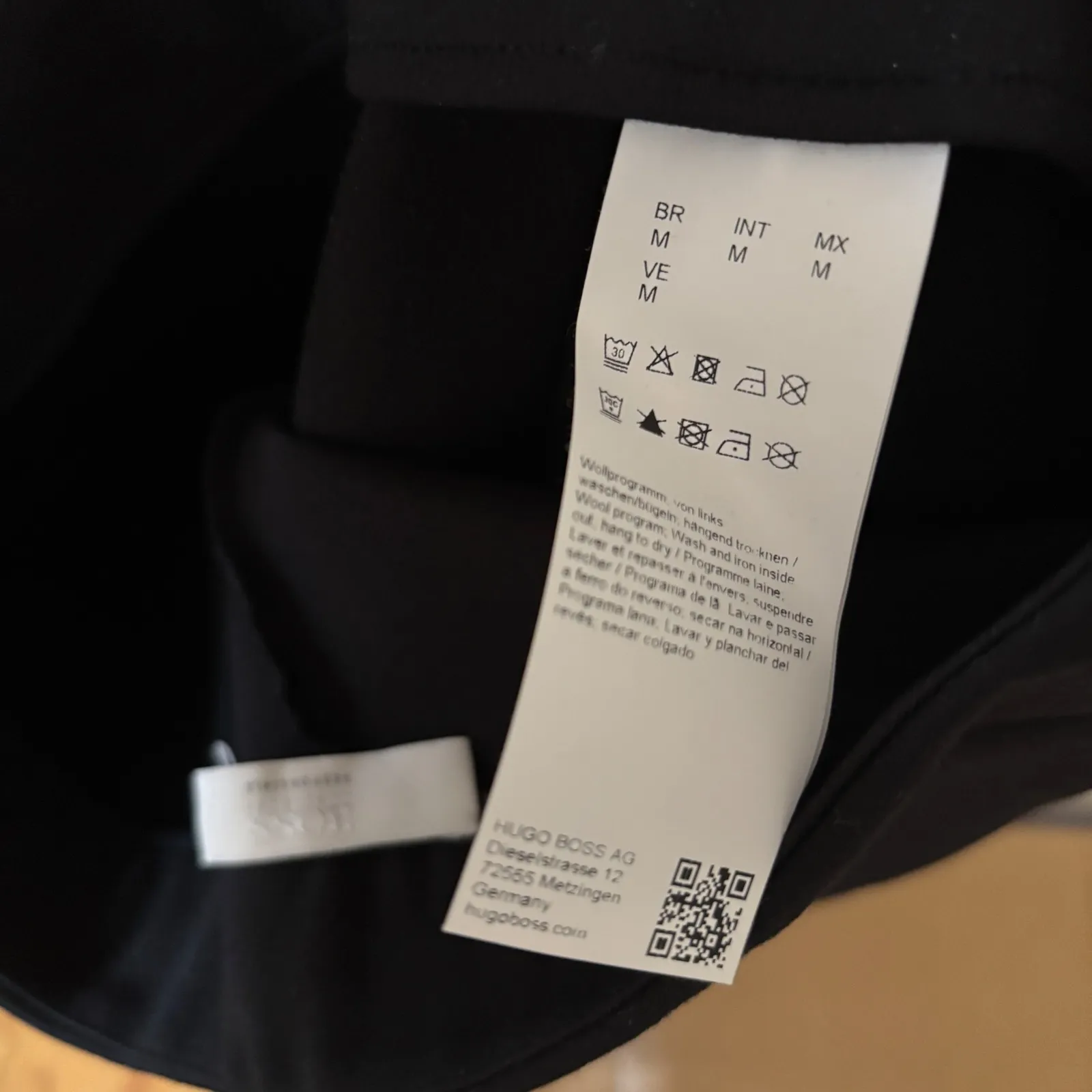 Hugo Boss Tashani Zip Hem Ankle Pants Black Size Medium Pull On Ponte Stretch - Image 14