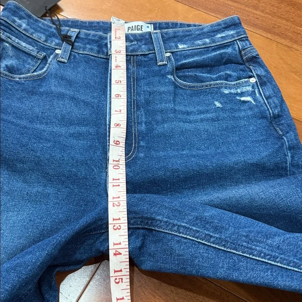 NWT PAIGE Women's Charlie High Rise Super Flare Vintage Inspired Size 28 - Image 8