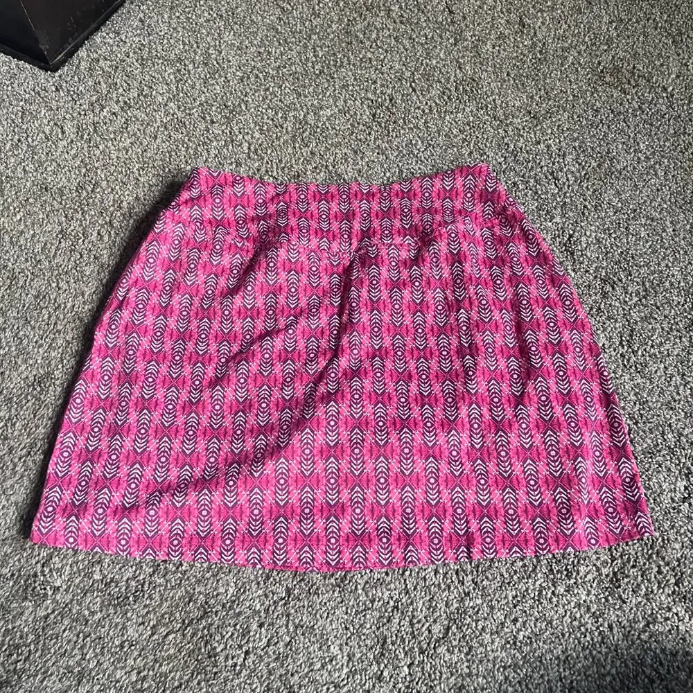 Title Nine Skort Athletic Womens Golf Pink Colorful Tennis Small Diamalete Small - Image 6