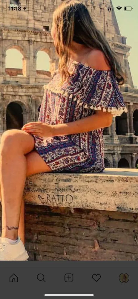 Sun Dress With Tassels  - Image 2