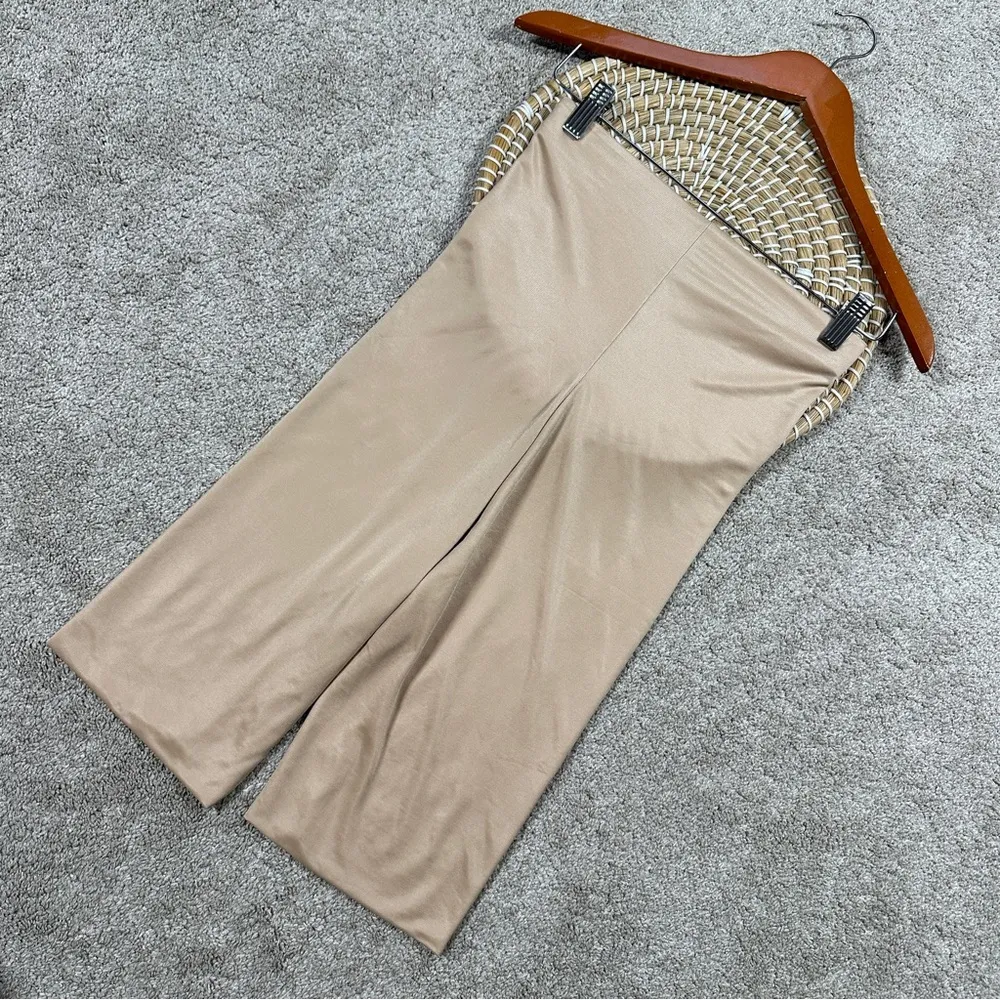 Spanx Womens Power Conceal-Her High-Waist Extended-Leg Shorts Mid Tights Tan M - Image 5