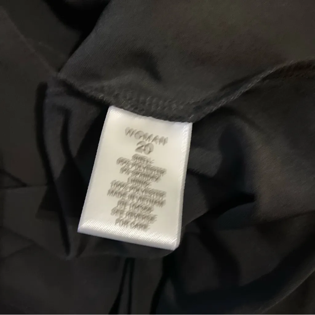 Carmen Marc Valvo Black Asymmetrical Mini Dress Whimsygoth Fairy Y2K Classy 20W - Image 14