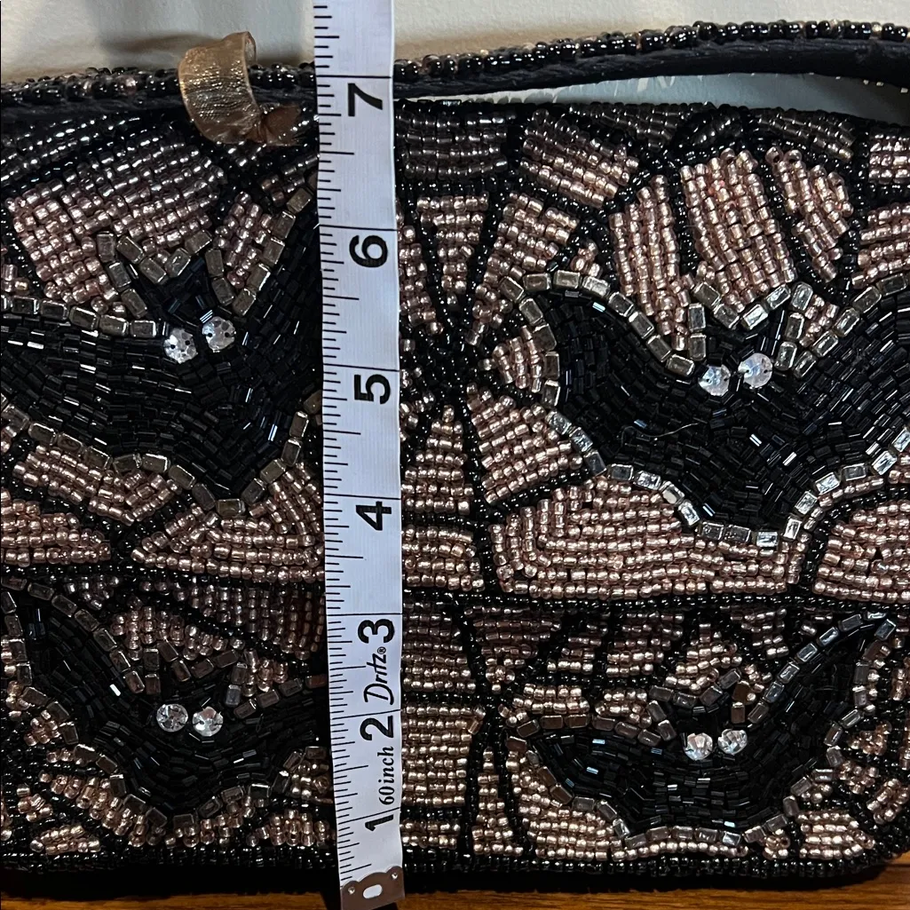 From India To You | Beaded Bat Bag Black - Image 11