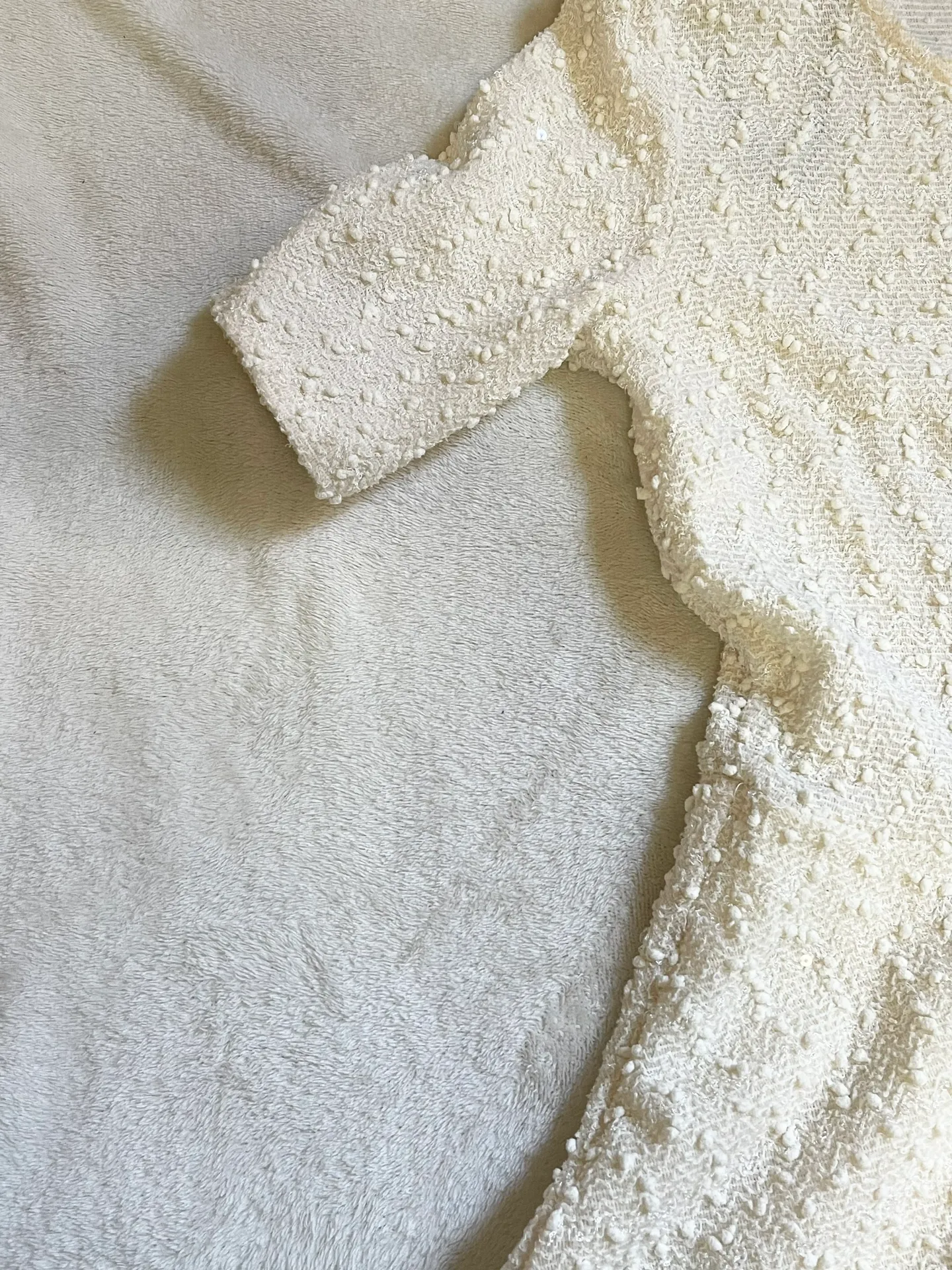 NWT  Cream dress sz M - Image 4