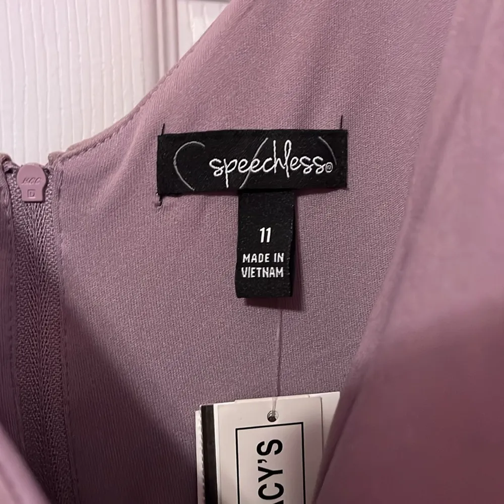 Lilac Dress Spaghetti Strap with side slits - Image 3