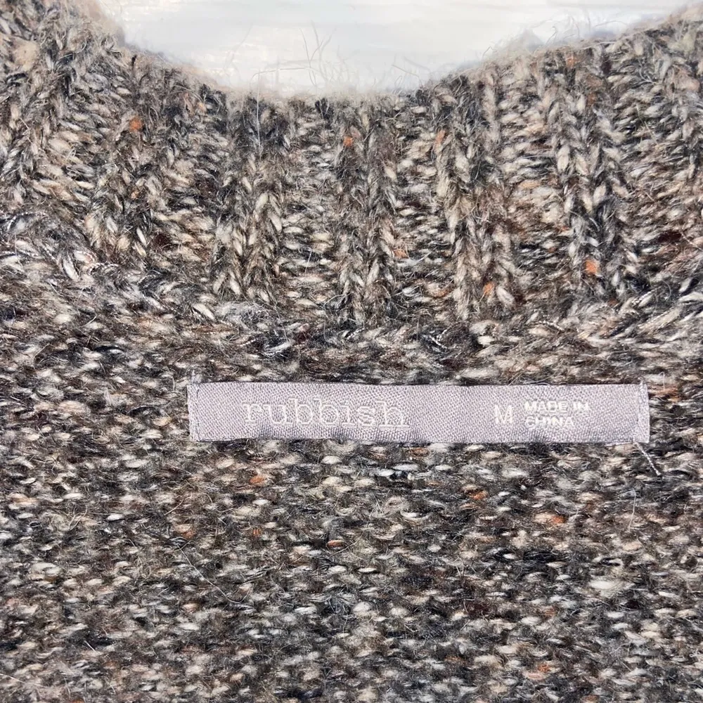 multi-brown knit cardigan - Image 8