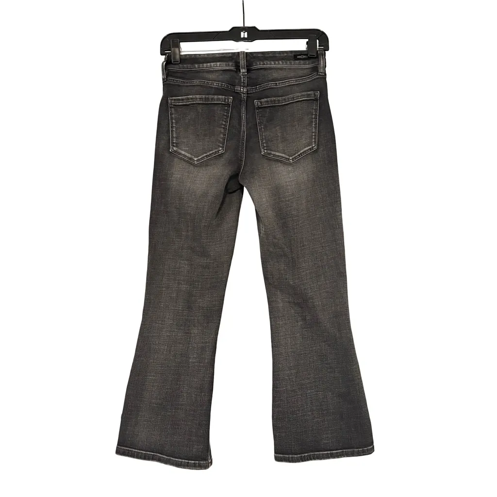 Liverpool Hannah Crop Flare Jeans Washed Black, Sz 0/25 - Image 3