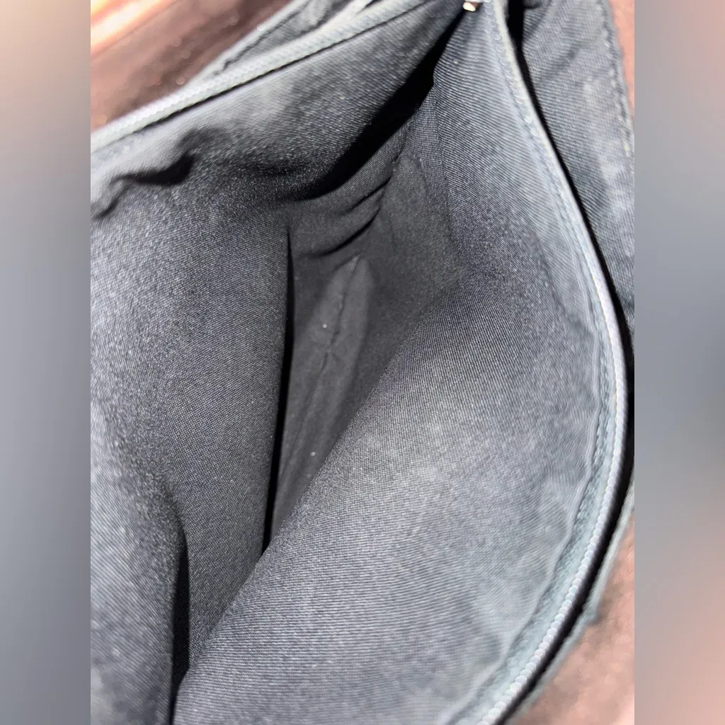 Vintage Coach Neo Collection Brown Tote Bag Neoprene and Leather Trim #F88-6201 - Image 12