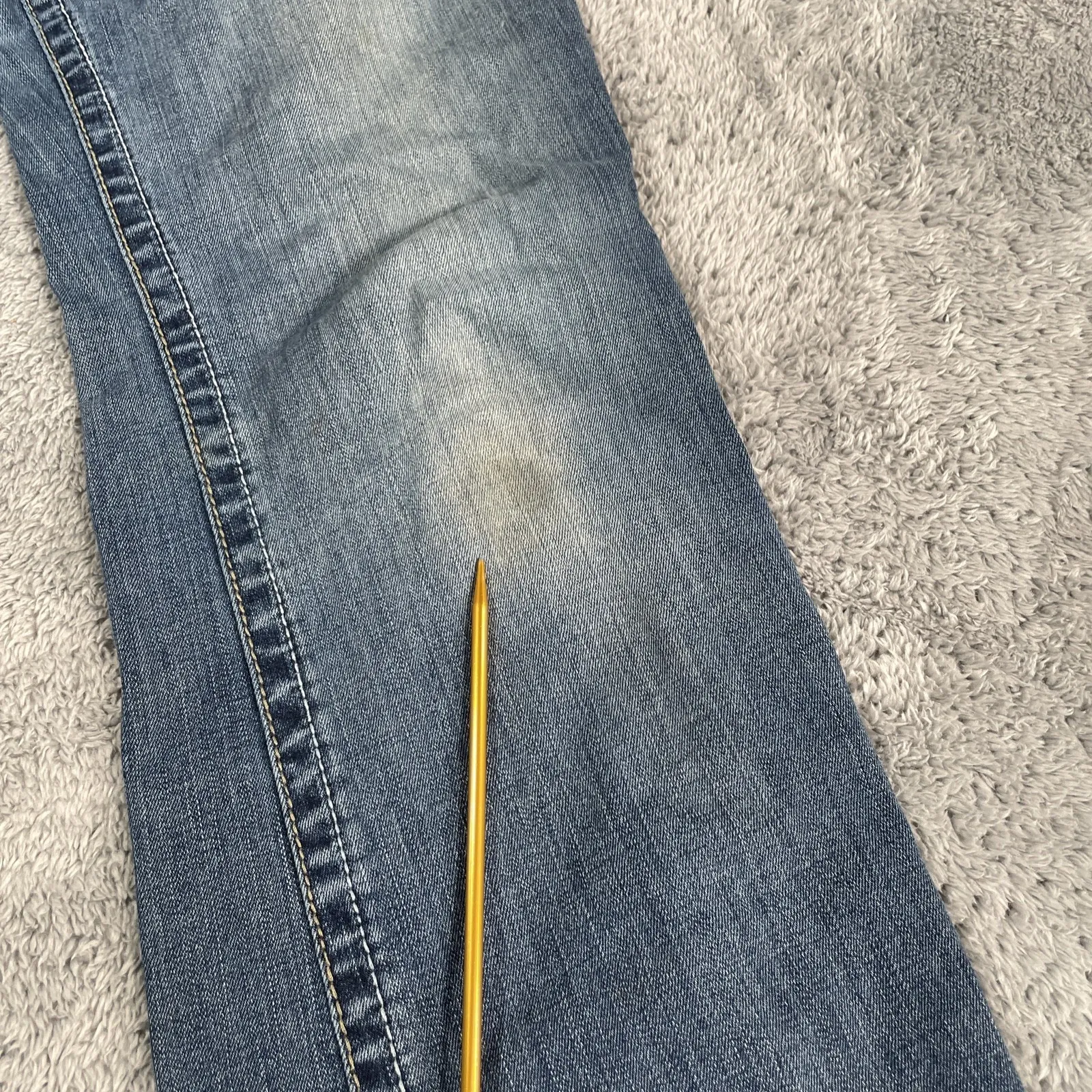 Ariat Mid-Rise Entwined Bootcut Jeans Women's SZ 31x32 Thick Stitch Cowgirl - Image 12