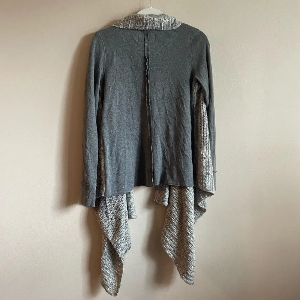 Saturday Sunday gray long line open cardigan - Image 8