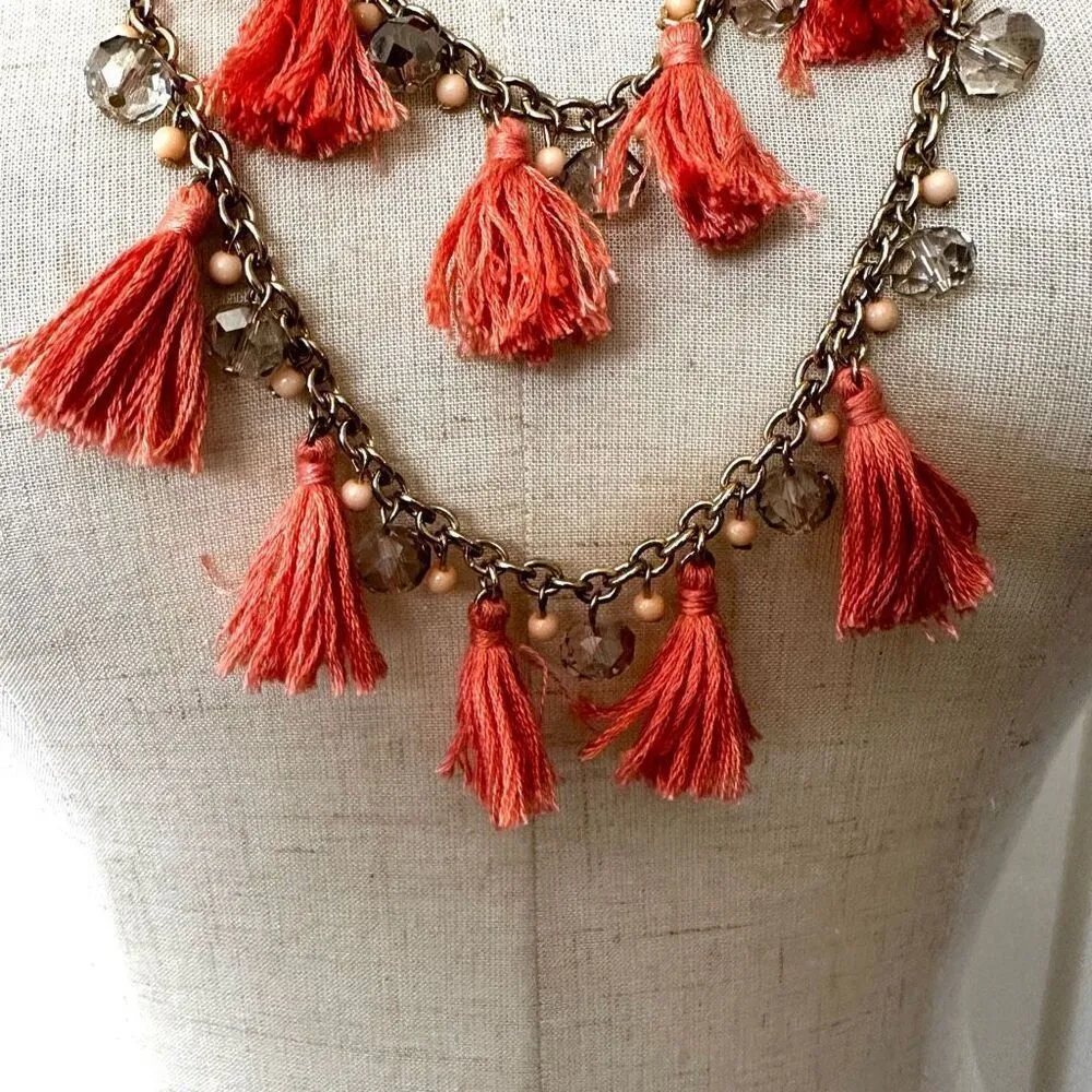 The Limited three strand tassel necklace - Image 4