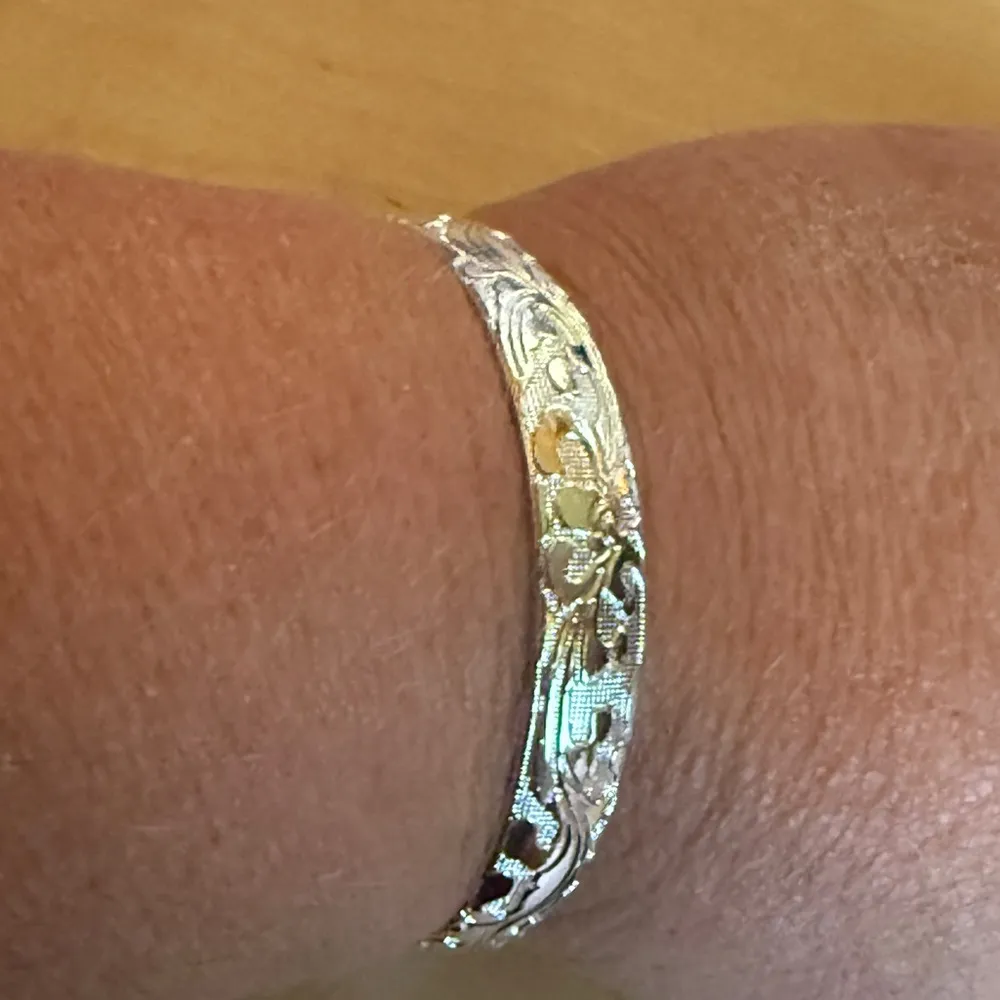 Silver Cuff Bracelet - Image 2