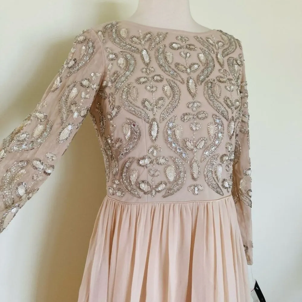 Anthropologie BHLDN Aidan Mattox Giada Dress Size US 6 - Image 6