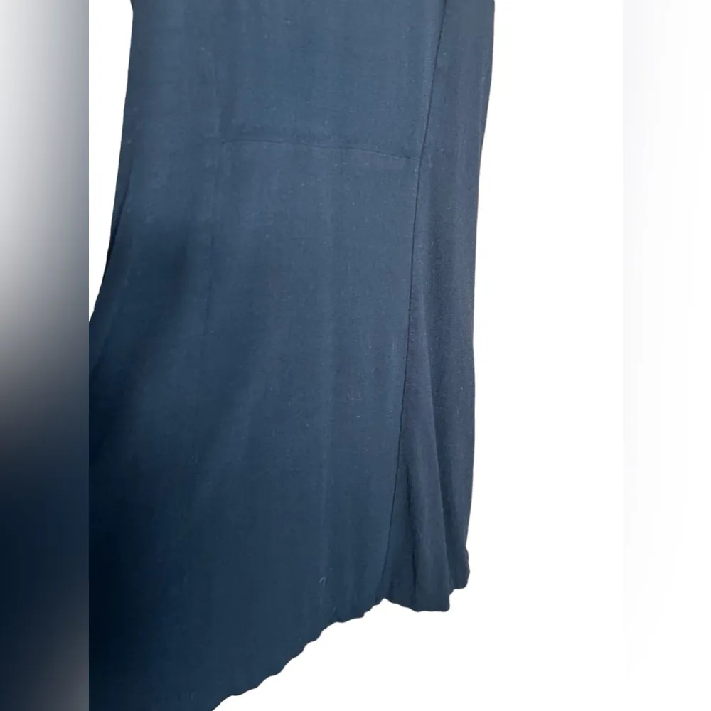 Free People Little Black Dress Cocktail with Open Keyhole Back and Zipper XS - Image 6