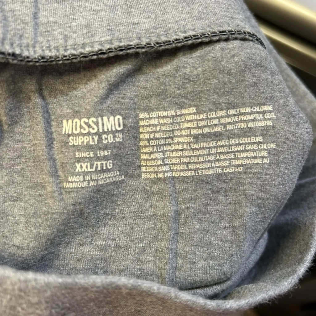 Mossimo Supply Co. Heather Gray Leggings Size XXL - Image 3