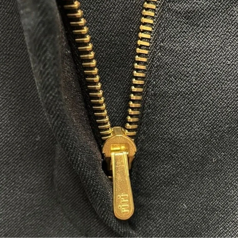 Vintage St. John Sport Pants Black Straight Leg Stretch Trouser Women’s Size 8 - Image 10