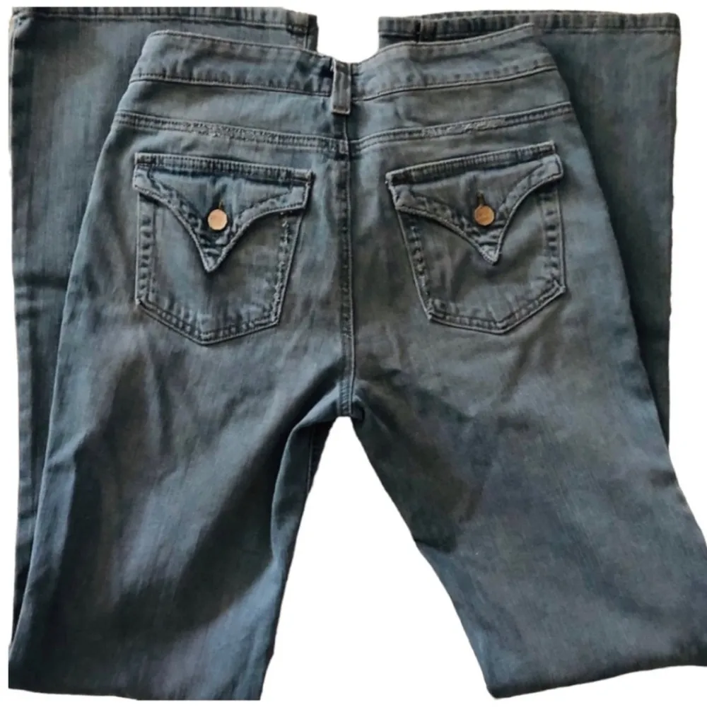 VOGUE STYLE by PURE COLOR New York Perfect Boyfriend JEANS from boutique Blue Size 27 - Image 2