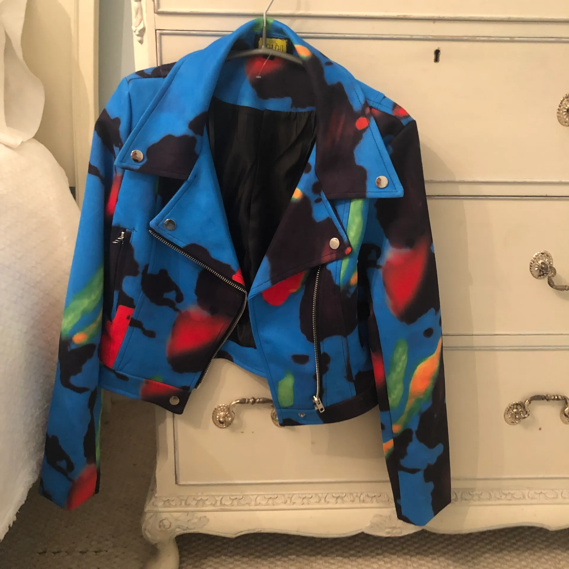 Love Highlight Colorful Moto Jacket - Image 5