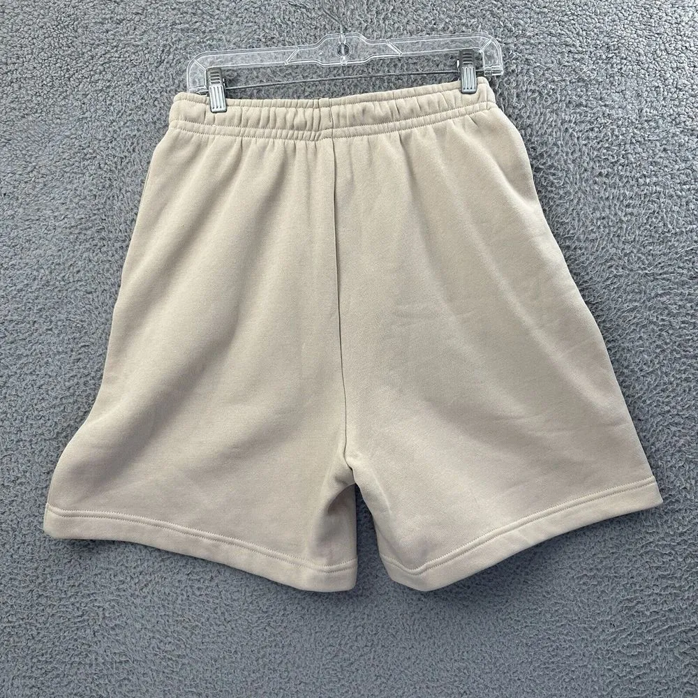 Nike NSW‎ Essential Cotton Fleece High Rise Shorts Relaxed Casual Women's Small - Image 3