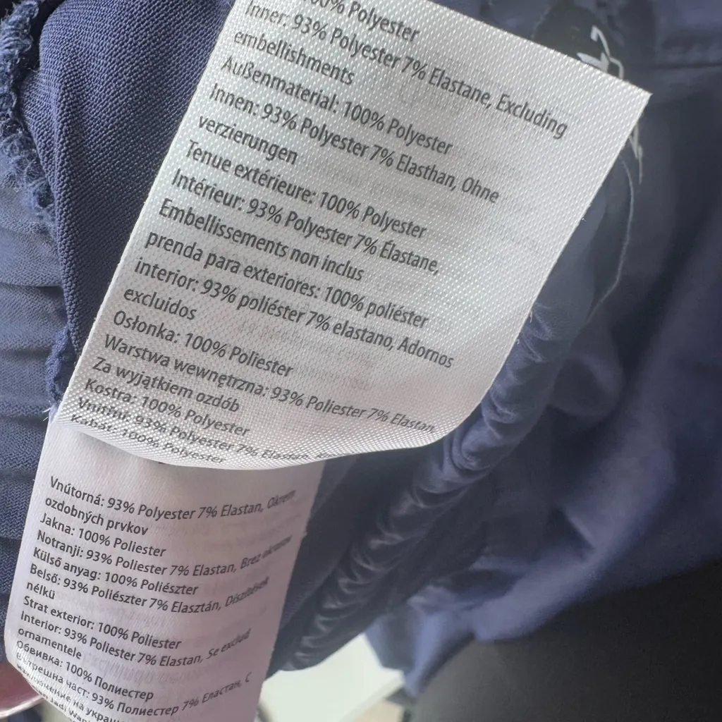 Cotton On Blue Athletic Shorts Elastic Waistband Body‎ Move It - Image 9