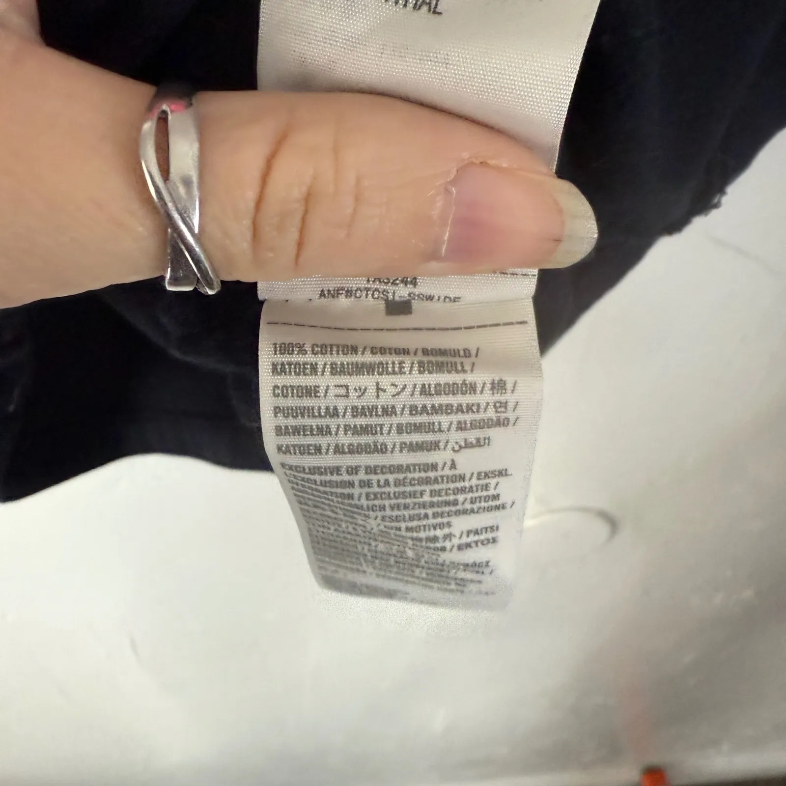 Abercrombie Fitch Preppy Y2k Black Muscle Fit T Shirt Hot Pink Logo Graphic S - Image 8