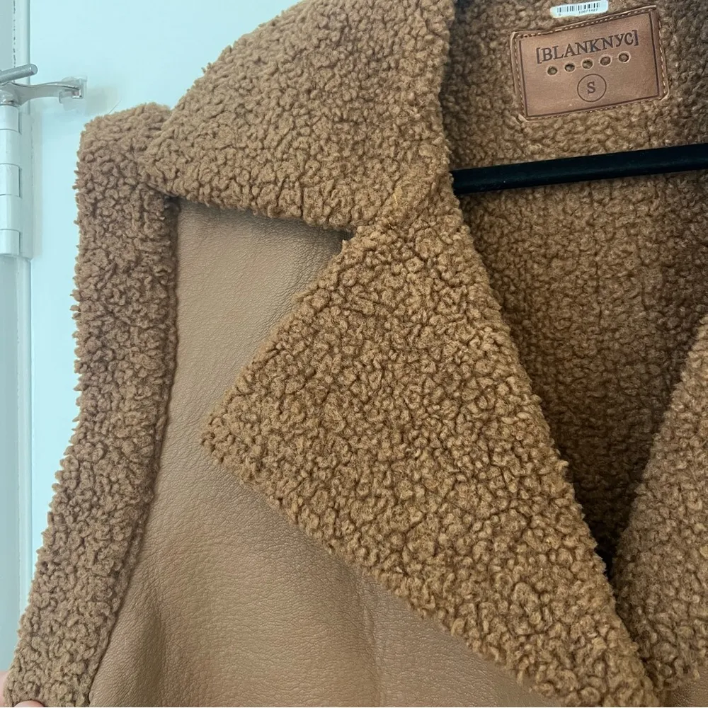 BLANK NYC TOUCH AND GO VEST LONG COAT - Image 11