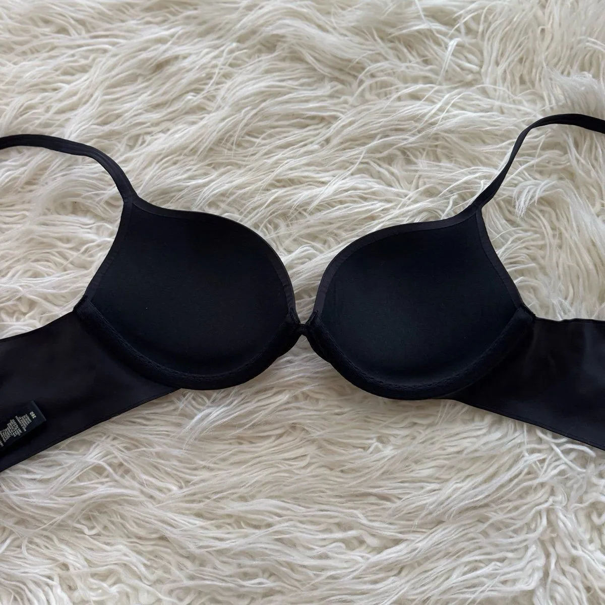 Skims Ultimate Push up Plunge Bra Onyx Size 30D - Image 7