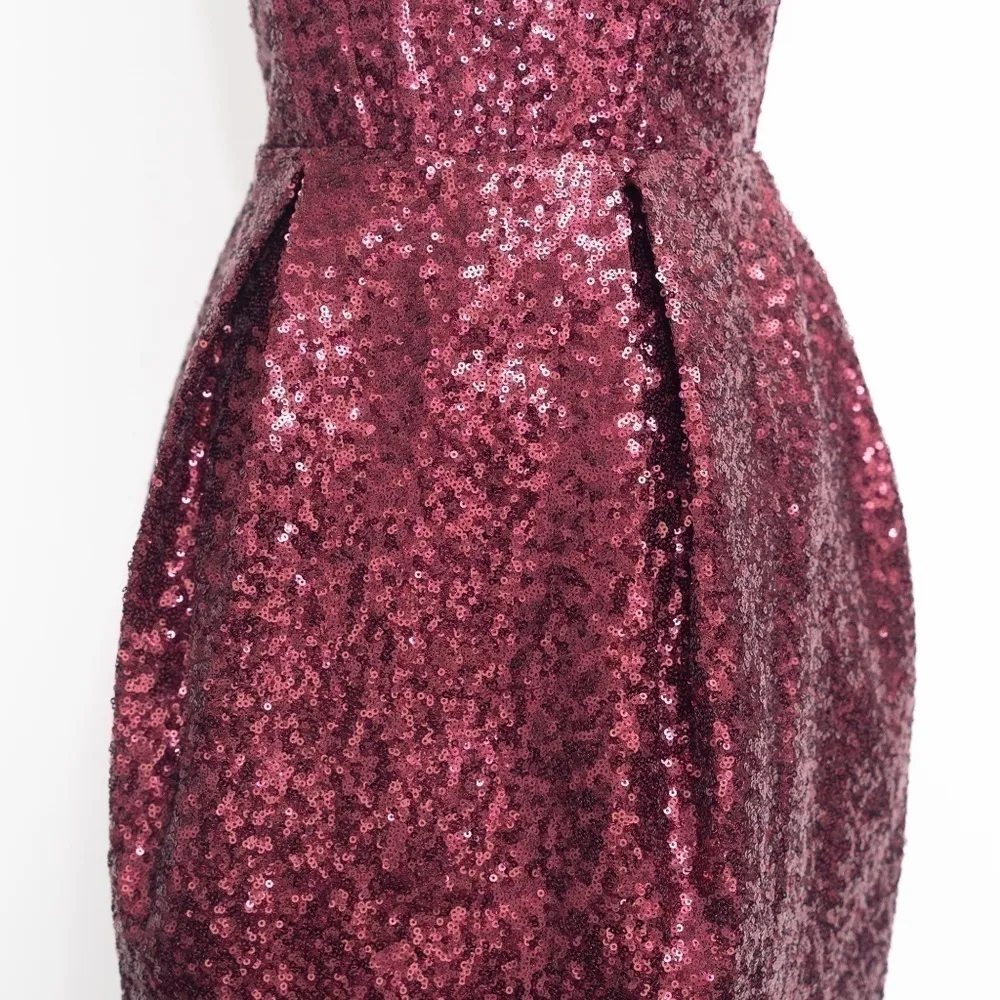 Bronx and Banco Maraya Sequin Strapless Midi Dress - Image 14