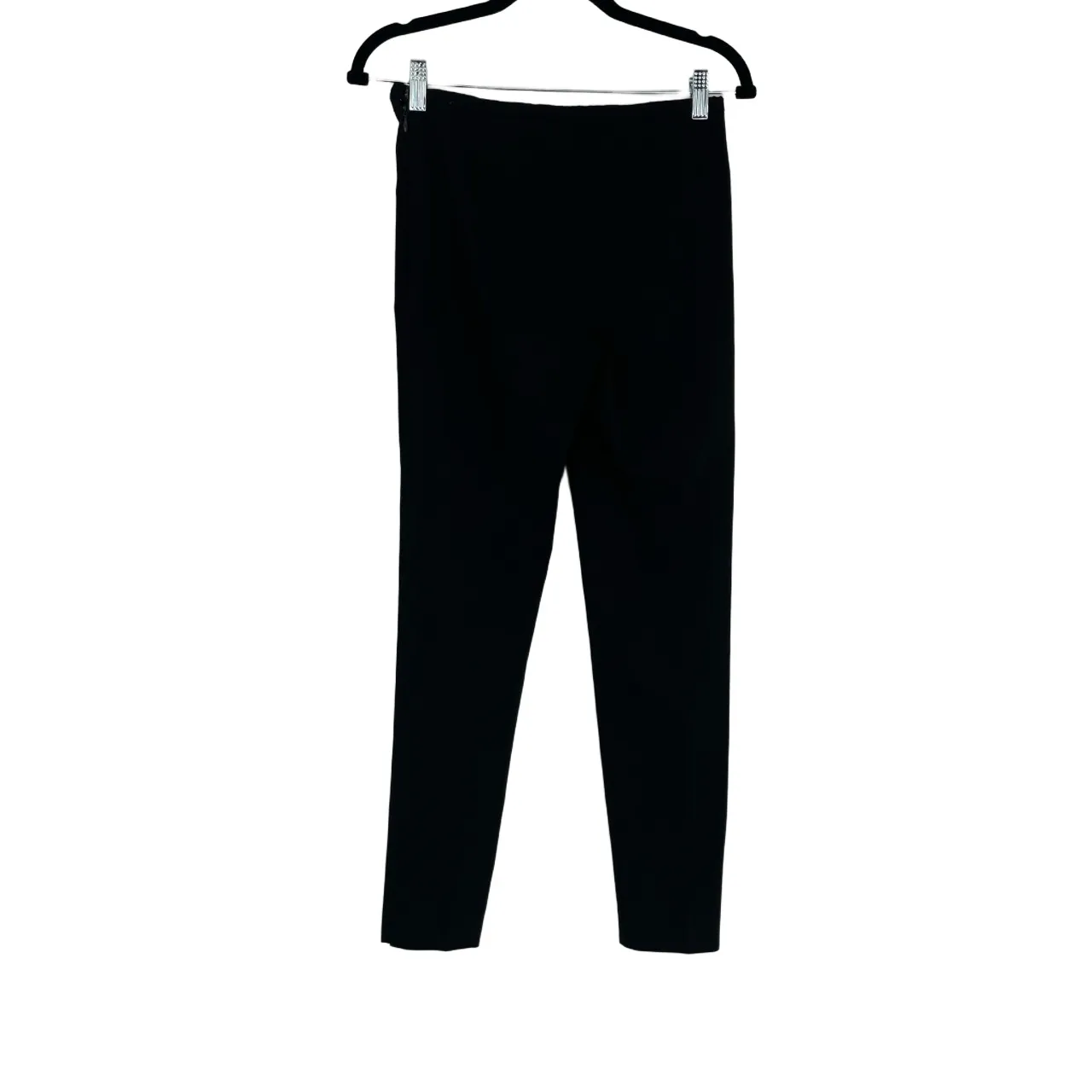 J. McLaughlin Women's Black Elastic Waist Comfort‎ Ankle Leggings Pants Size 2 - Image 2