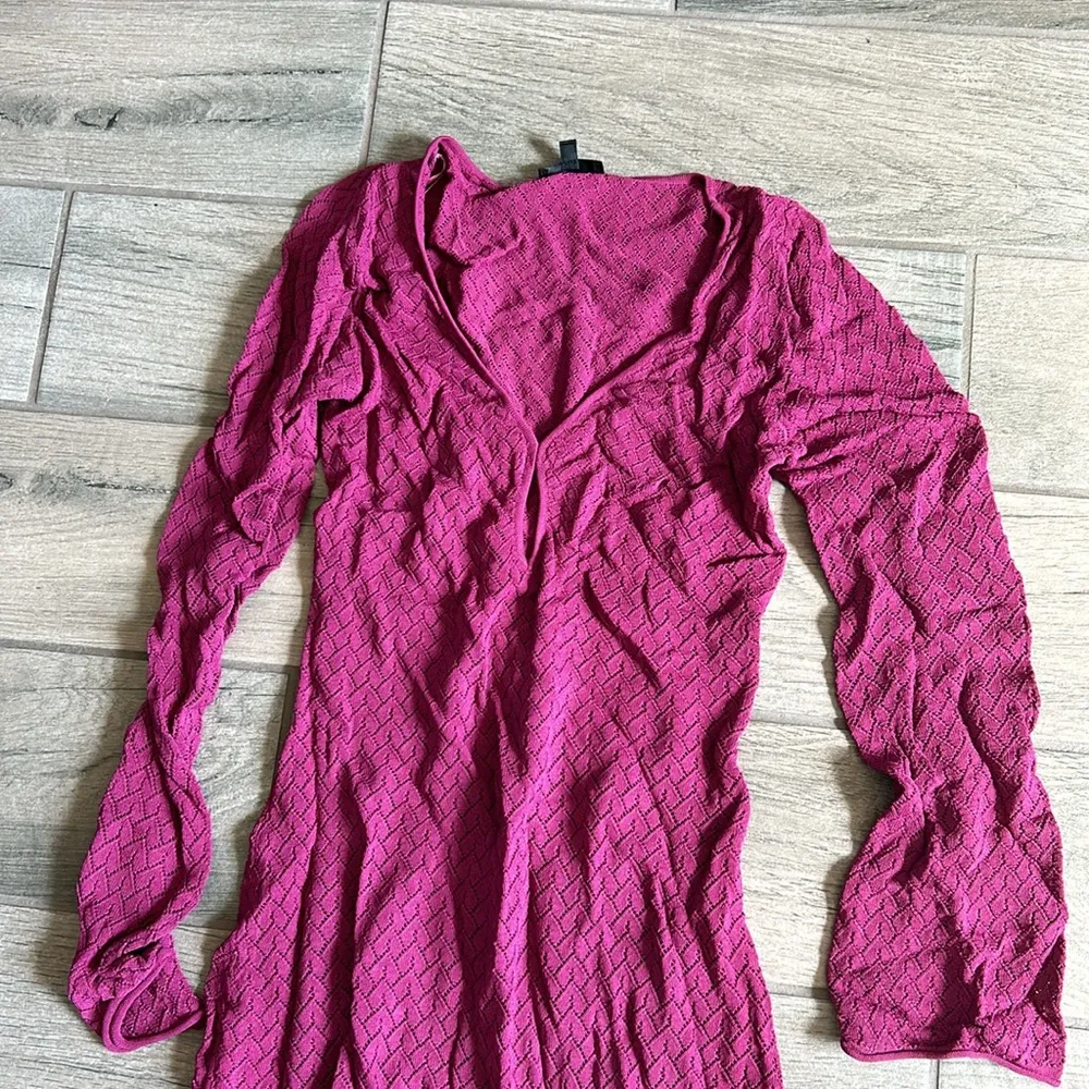 Dynamite knit see thru maxi dress - Image 2