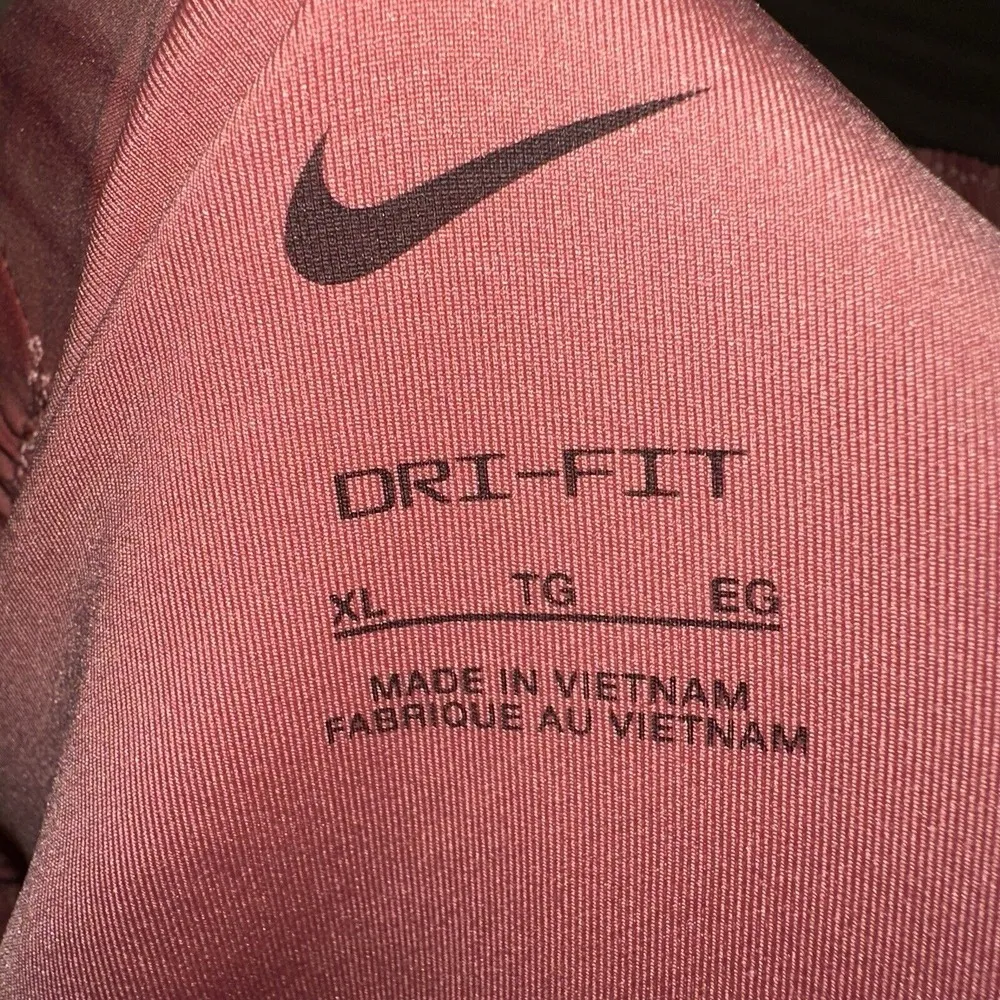 Nike Women's One Dri-FIT High-Waisted 3" Brief-Lined Shorts-  Canyon Pink XL NWT - Image 8