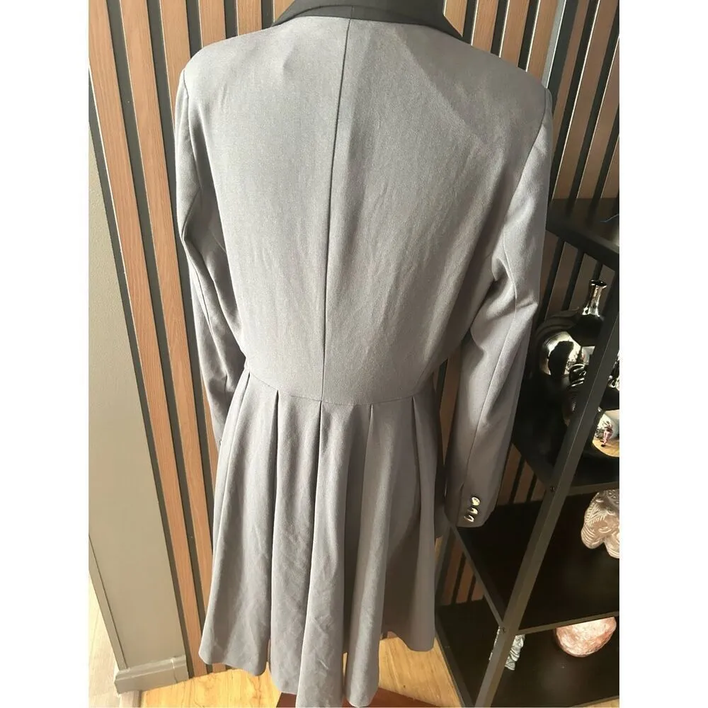 Venus y2k blazer gray low to high size 6 - Image 3