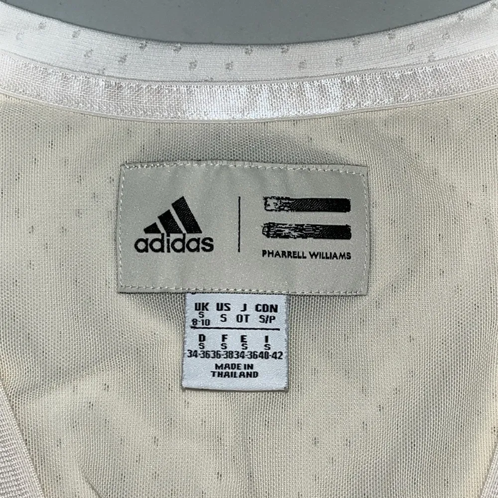 Adidas x Pharrell Williams Size S Cream - Stripe Tennis Dress - Image 7