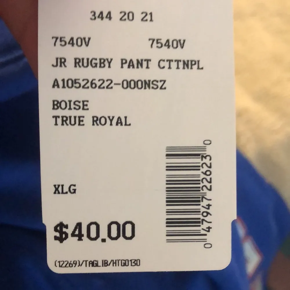 NWT Soffe Boise State Broncos Fleece Pants, XL—-Juniors - Image 8