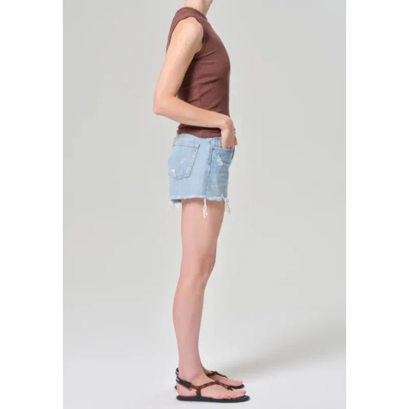 AGOLDE Parker Vintage Cut Off‎ Jean Shorts Swapmeet Size 29 - Image 2