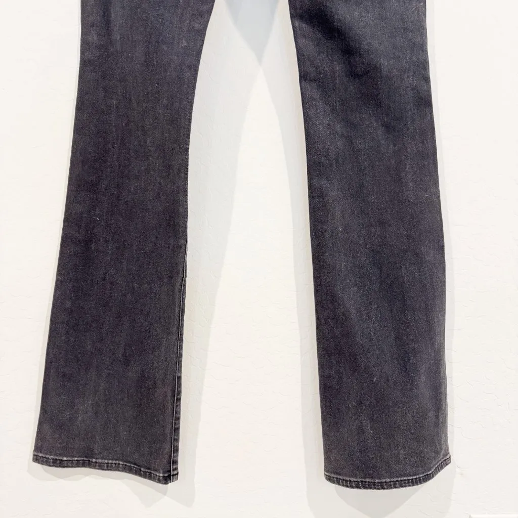 Genetic Riley Mid Rise Bootcut Jeans Storm Slim Flare Denim Casual Size 28 - Image 8