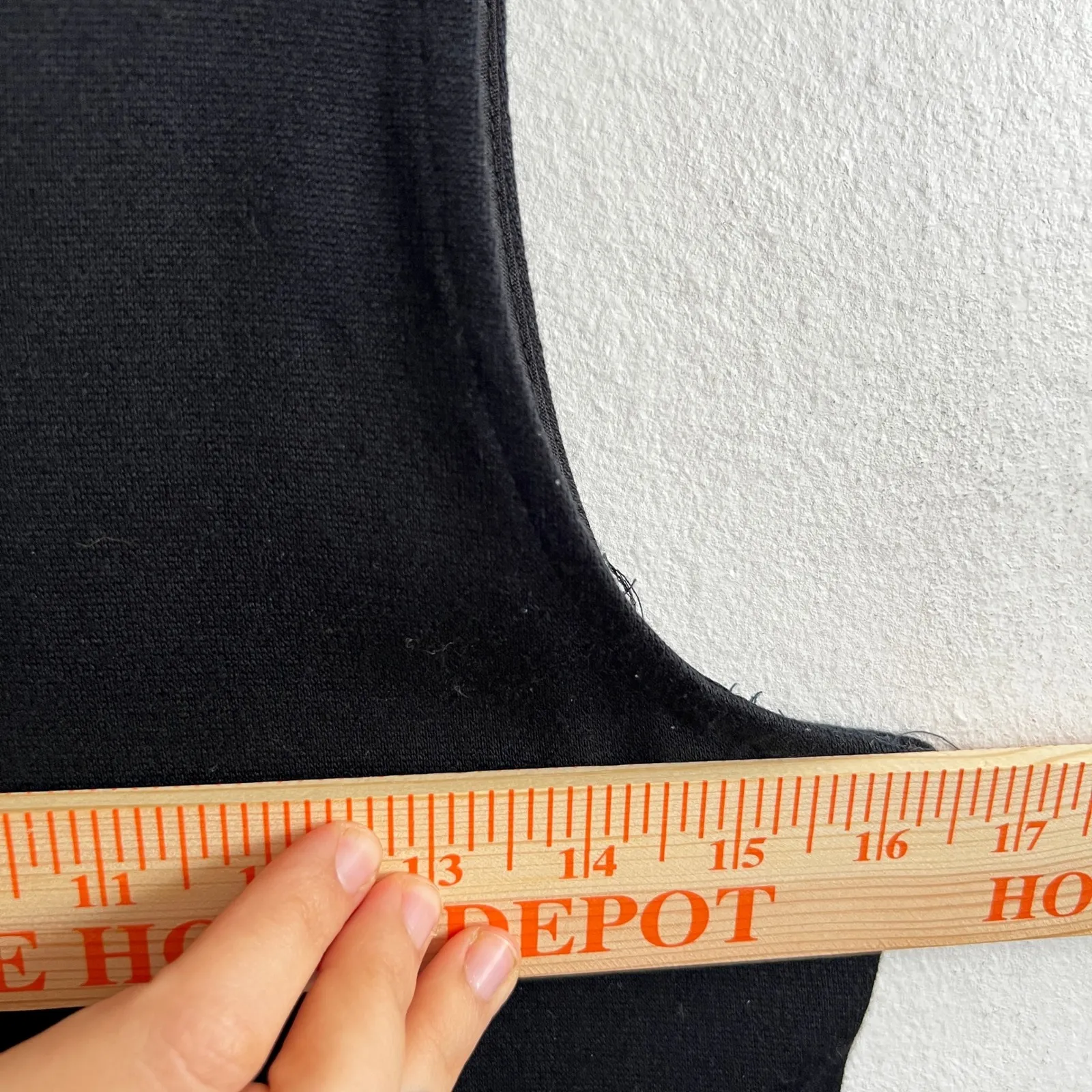 Vintage Black Mini Dress O-Ring Y2K 2000s Gothic Punk Edgy Indie Sleaze Small - Image 6