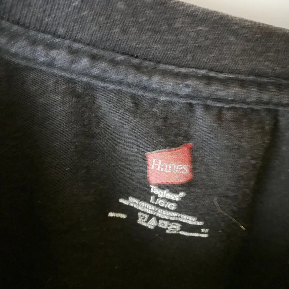 2012 Warrior In The Fight Of Pancreatic Cancer Cook Off T Shirt Black Large L - Image 4