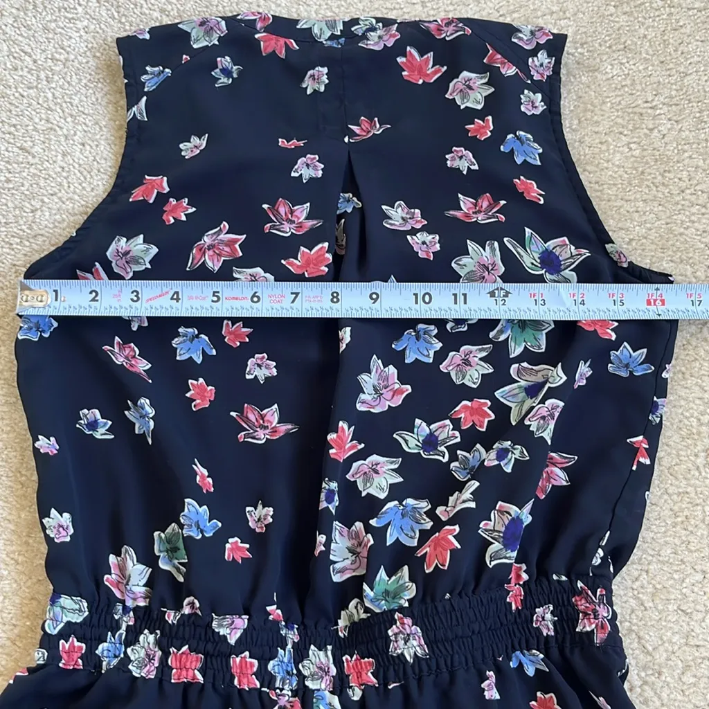 Katherine Barclay Montreal Floral Sleeveless Romper in Women's Size 0 - Image 6